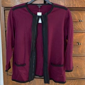 NWT Ann Taylor Cardigan Sweater sz:L